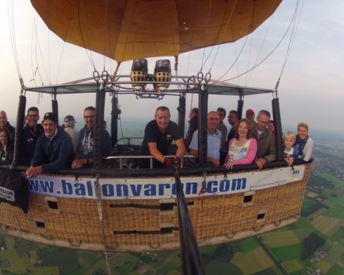 Ballonvlucht vanaf Apeldoorn met piloot Marcel